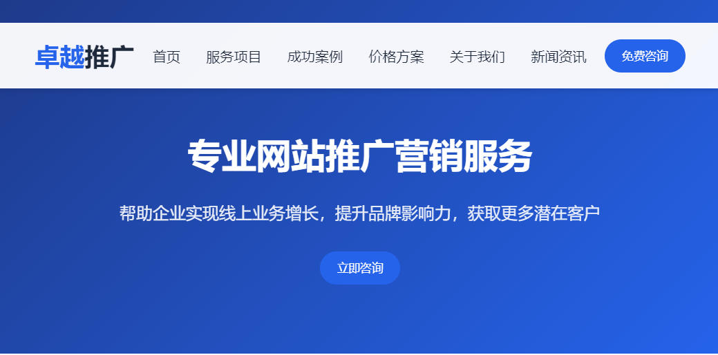 网站推广营销网站